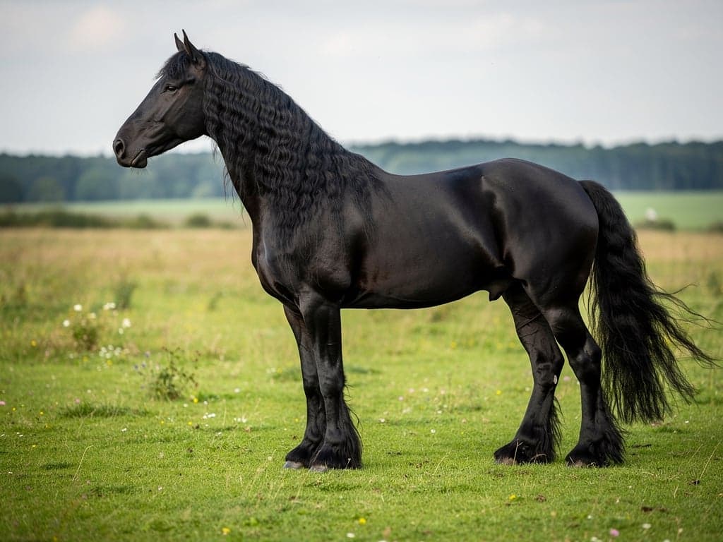 Friese – Der Friese ist eine eindrucksvolle Pferderasse aus den Niederlanden. Bekannt ist er für sein meist schwarzes Fell,…
