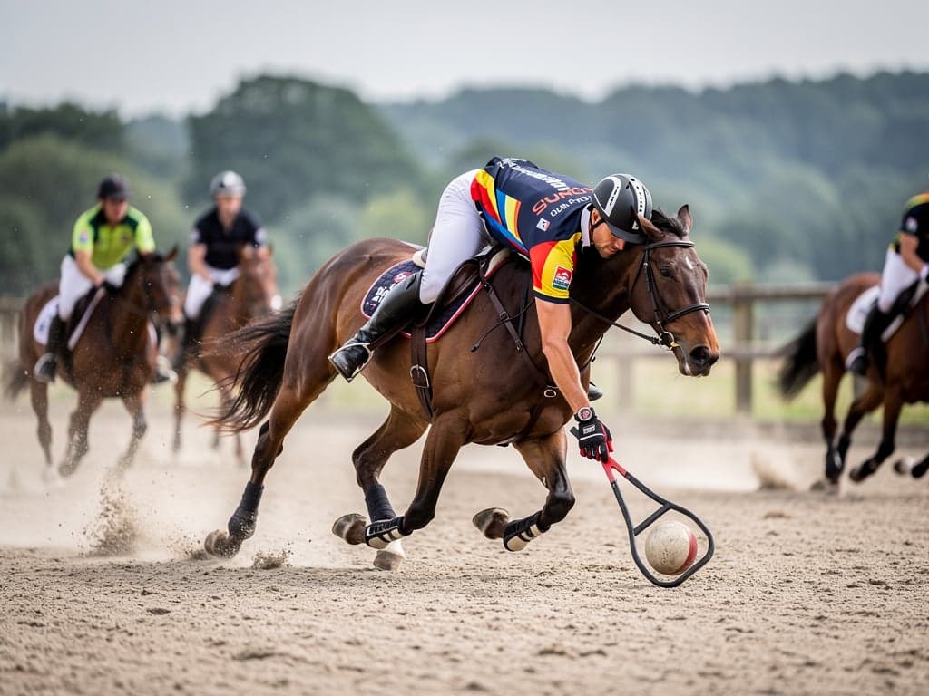 Horseball – Horseball ist eine Mannschaftssportart zu Pferd, bei der zwei Teams versuchen, einen mit Griffen versehenen Ball…