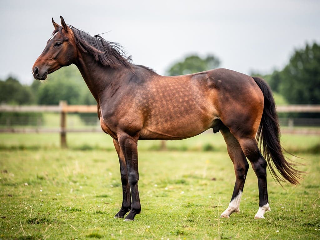 Trakehner – Der Trakehner ist eine traditionsreiche deutsche Warmblutrasse mit Wurzeln in Ostpreußen. Bekannt ist er für edlen…