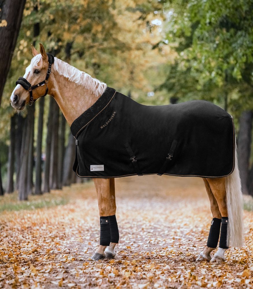 Abschwitzdecke Fleece modern rosé