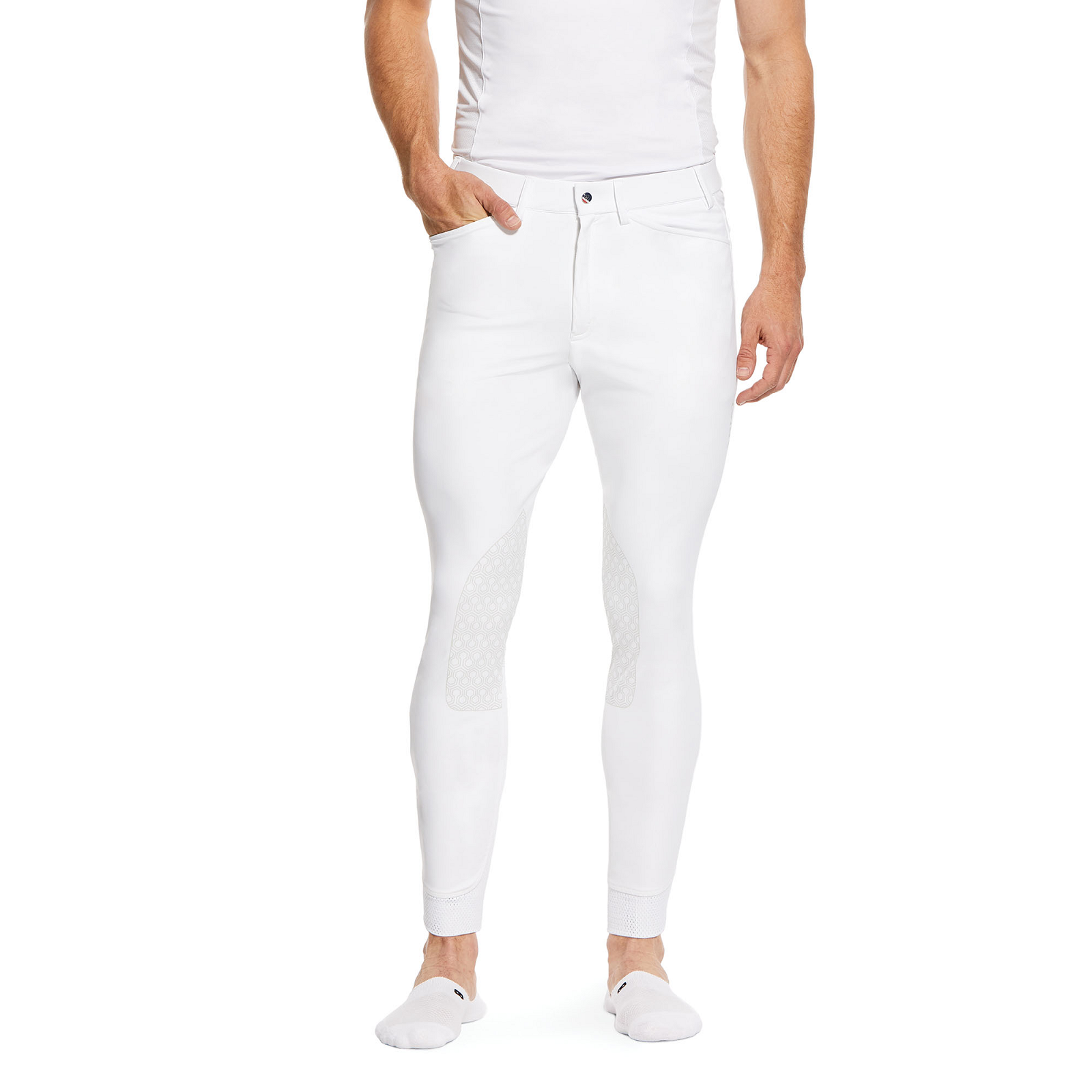 Ariat MNS Tri Factor Grip Knee Patch Breech