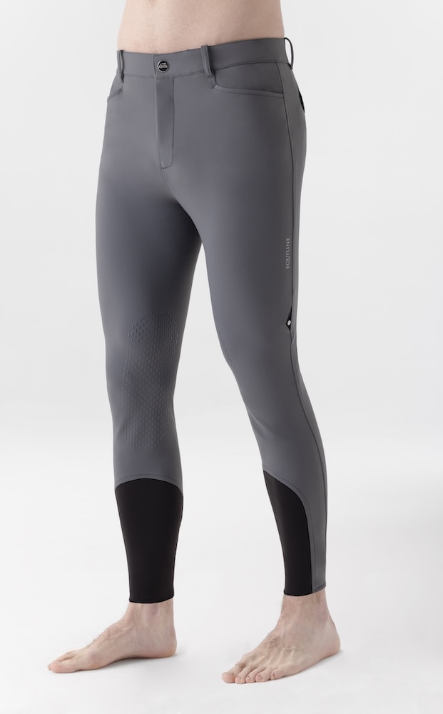 EQUILINE Herren Reithose Edek Knee Grip
