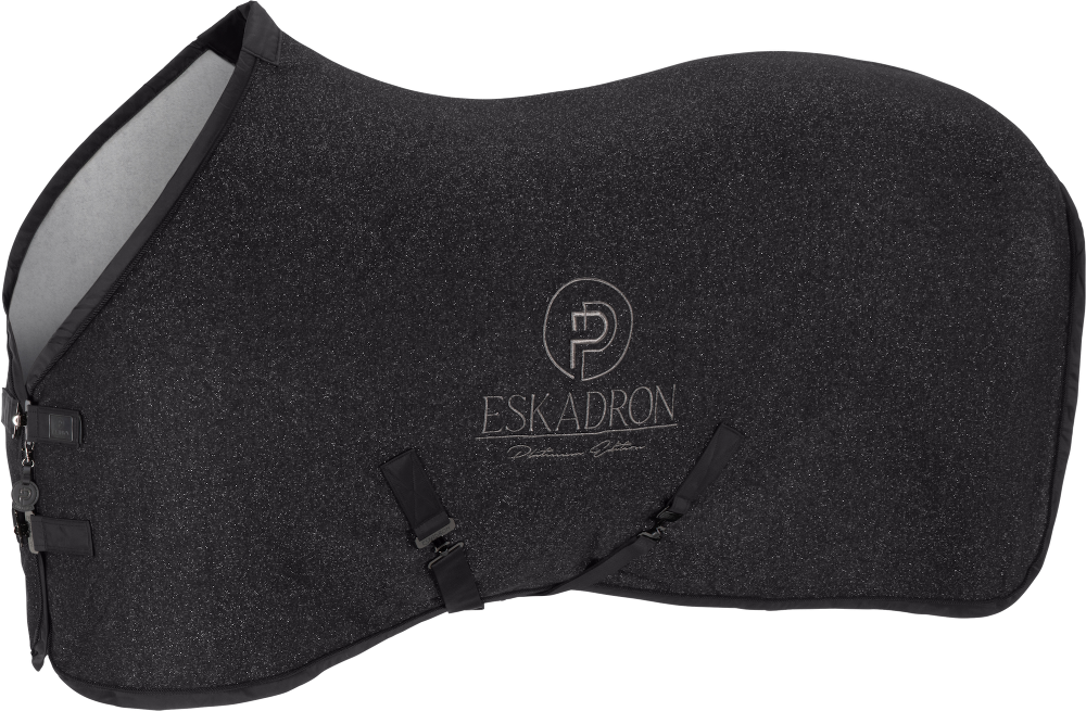 Eskadron Abschwitzdecke Jersey Sparkle Platinum