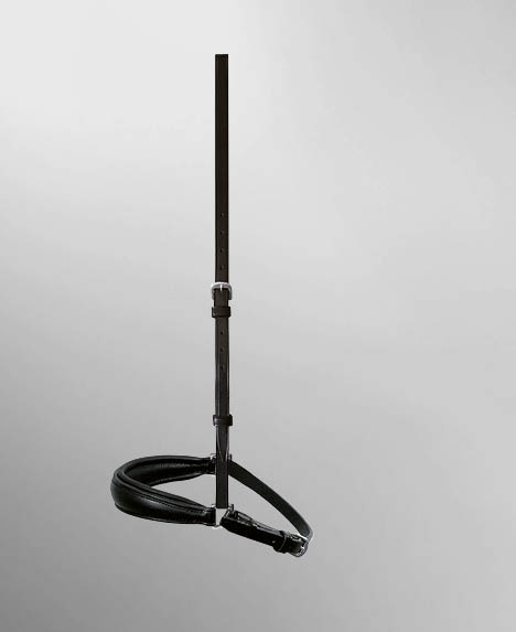 Hannov. Reithalfter "dunkelbraun/silber"