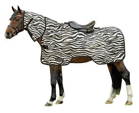 HKM-SPORTS Fliegenausreitdecke Zebra