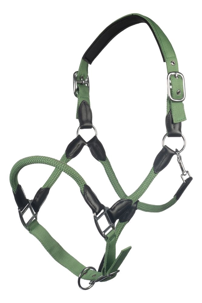 HKM Halfter -Carlotta – Leder-Nylon-Kombination