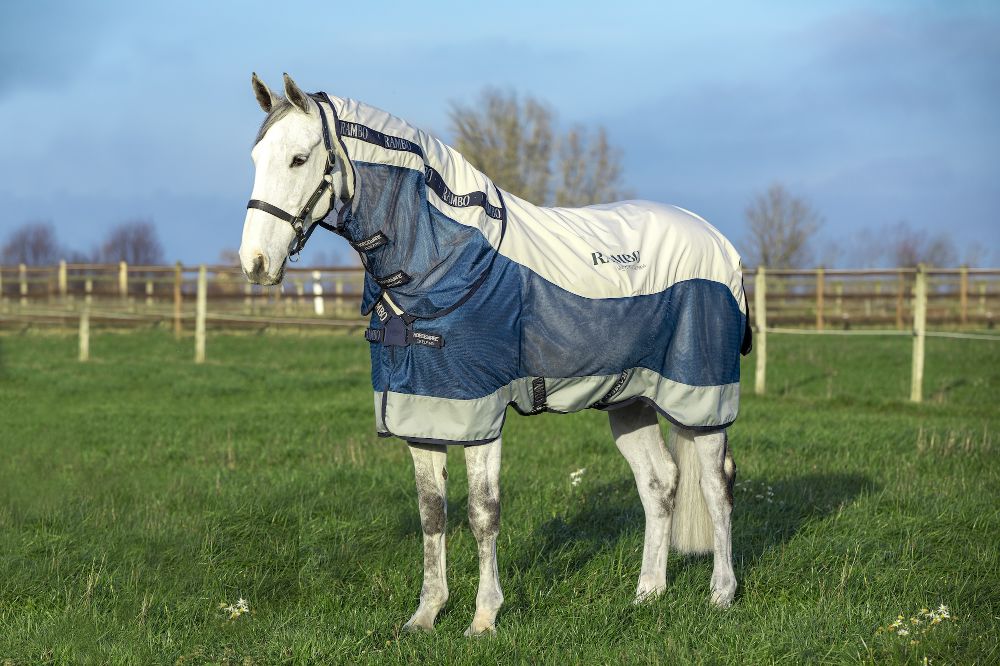 HORSEWARE Weidedecke Rambo Summer Series – mit Disk-Brustverschluss
