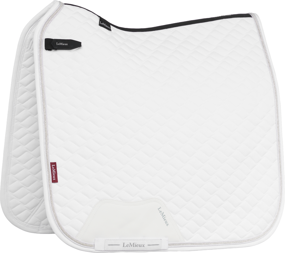 LeMieux Brilliance Dressurschabracke – white