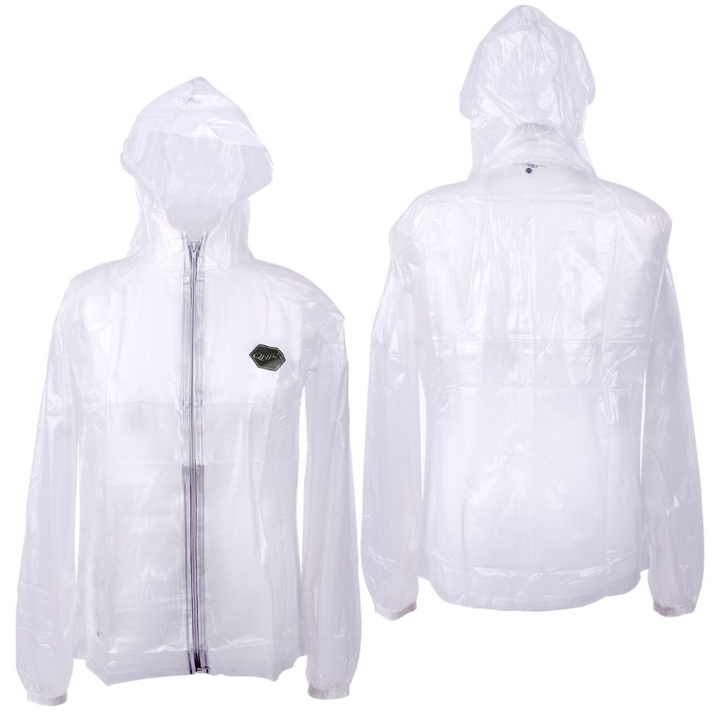QHP Kinder Regenjacke transparent