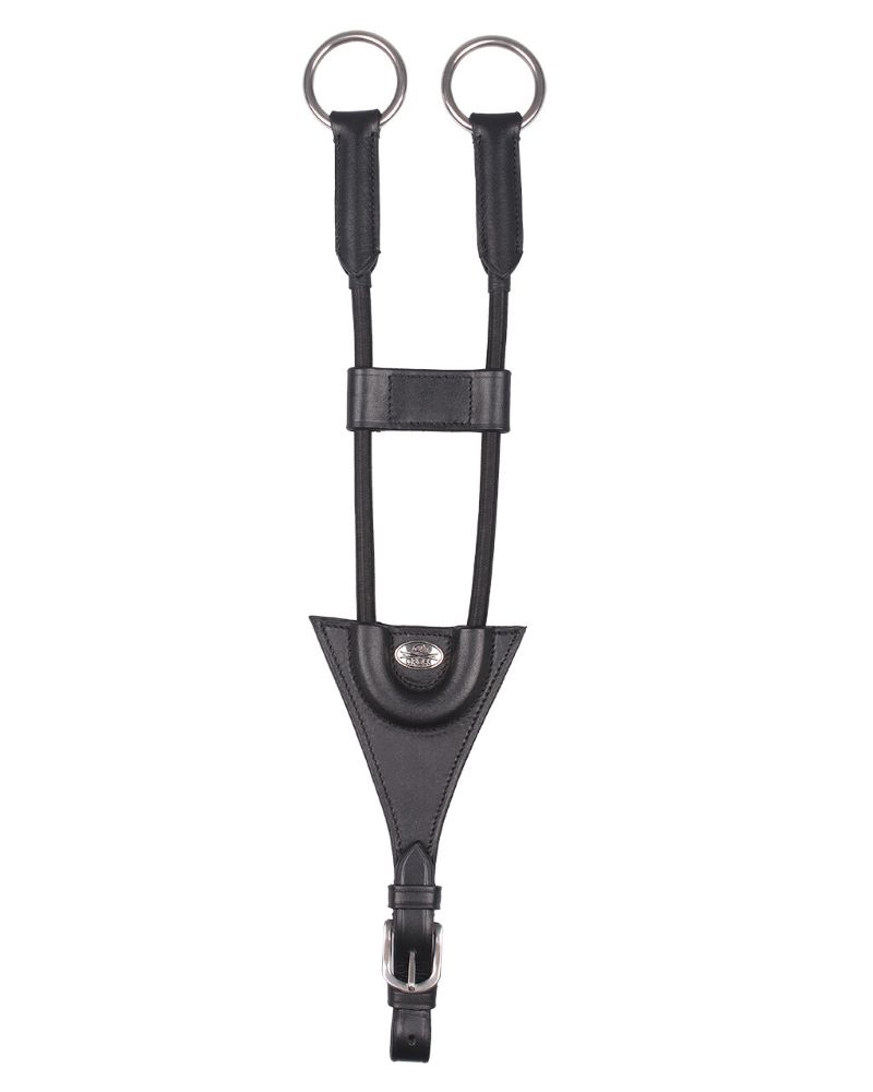 QHP Martingal-Gabel Elastic – schwarz
