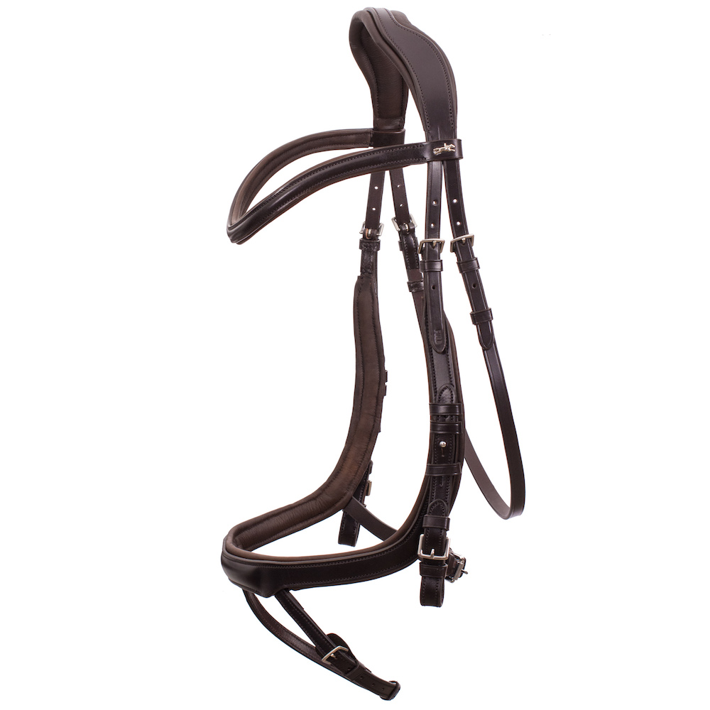 Schockemöhle Sports Trense Equitus Alpha – espresso/silver