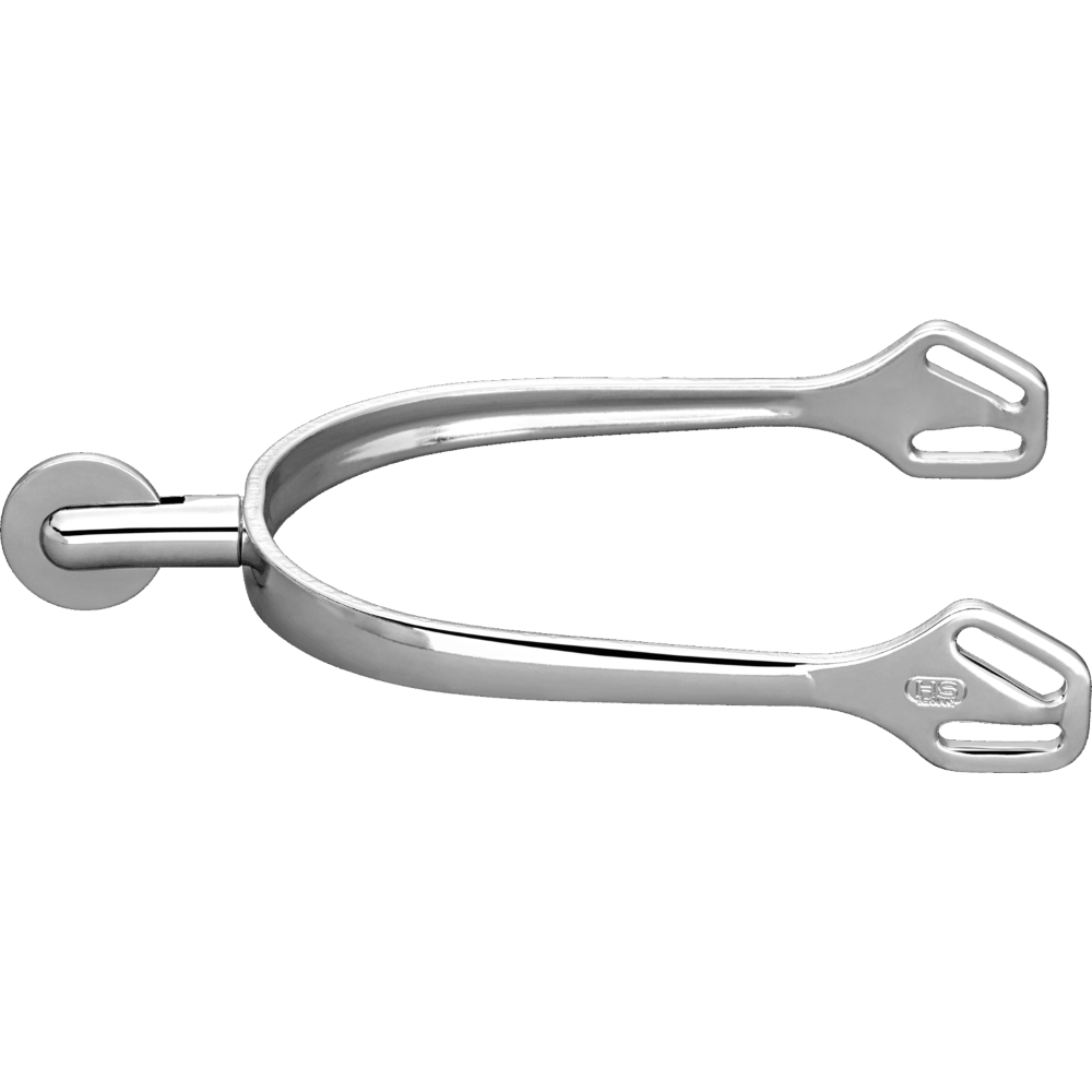 Sporen Ultra Fit Edelstahl rostfrei 30 mm abgerundet m.Rad #5