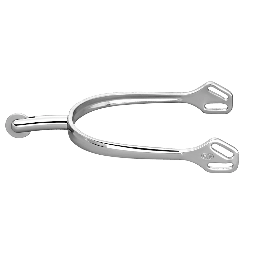 Sporen Ultra Fit mit kleinem Rad, Edelstahl, rostfrei, abgerundet