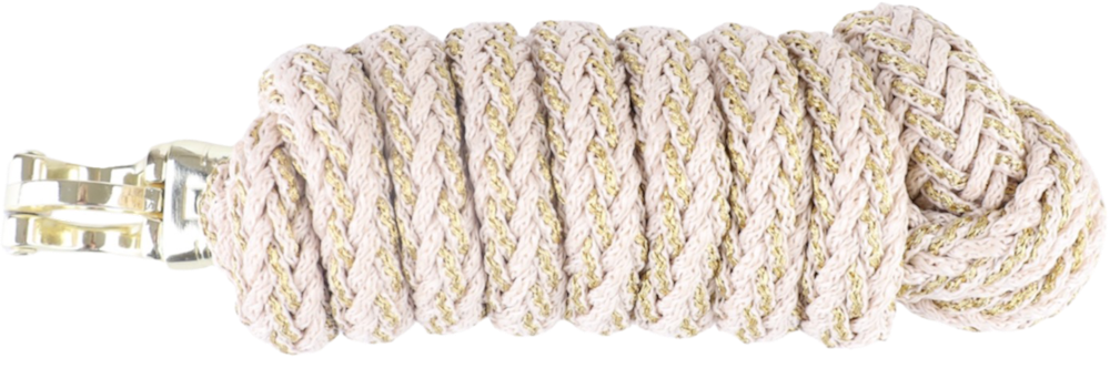 USG Führstrick Glitzer Onyx – creme