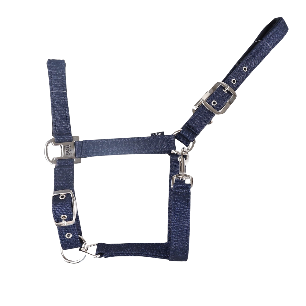 USG Halfter Glitzer Onyx – marine