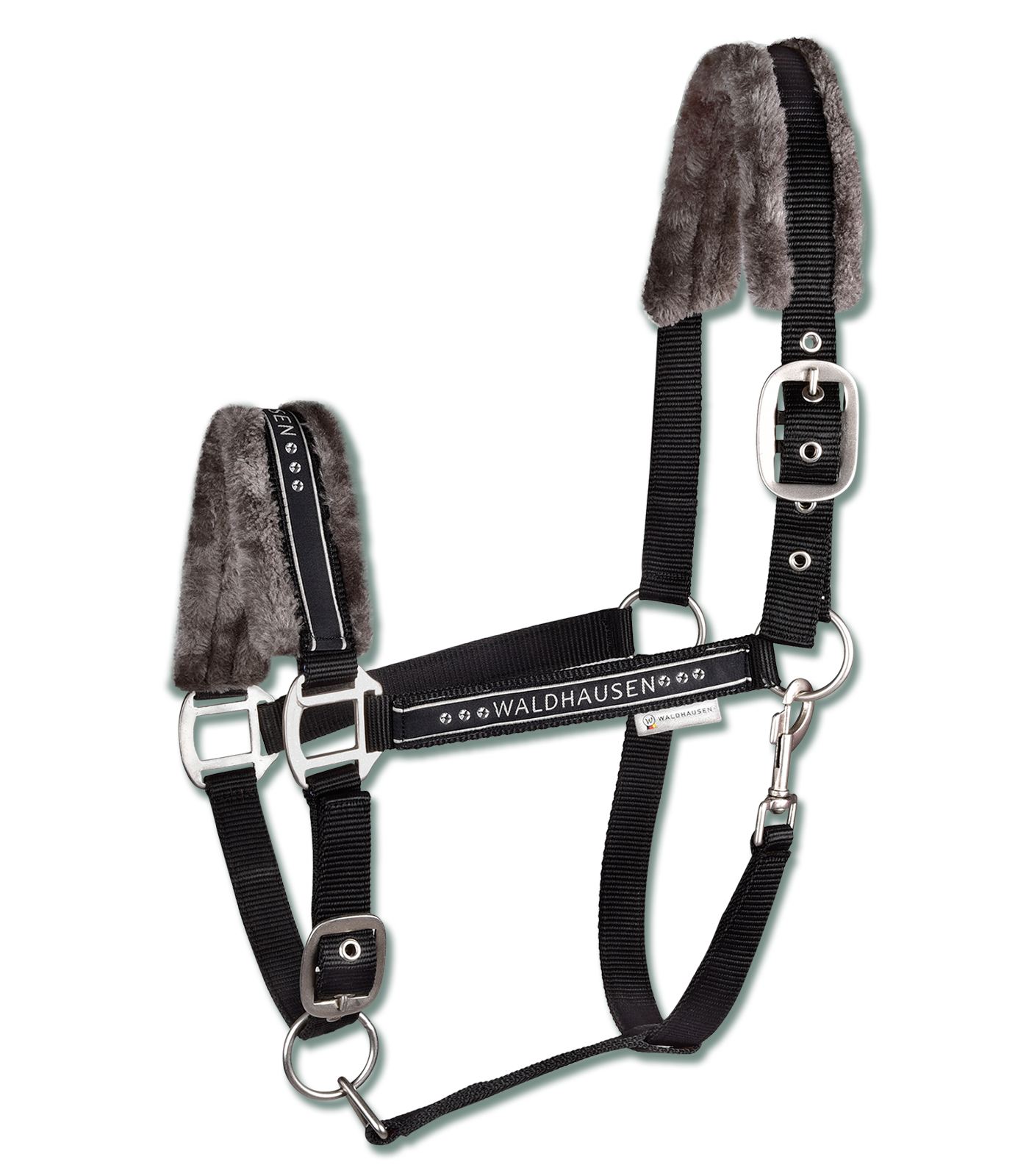 Waldhausen Halfter Elegant – schwarz
