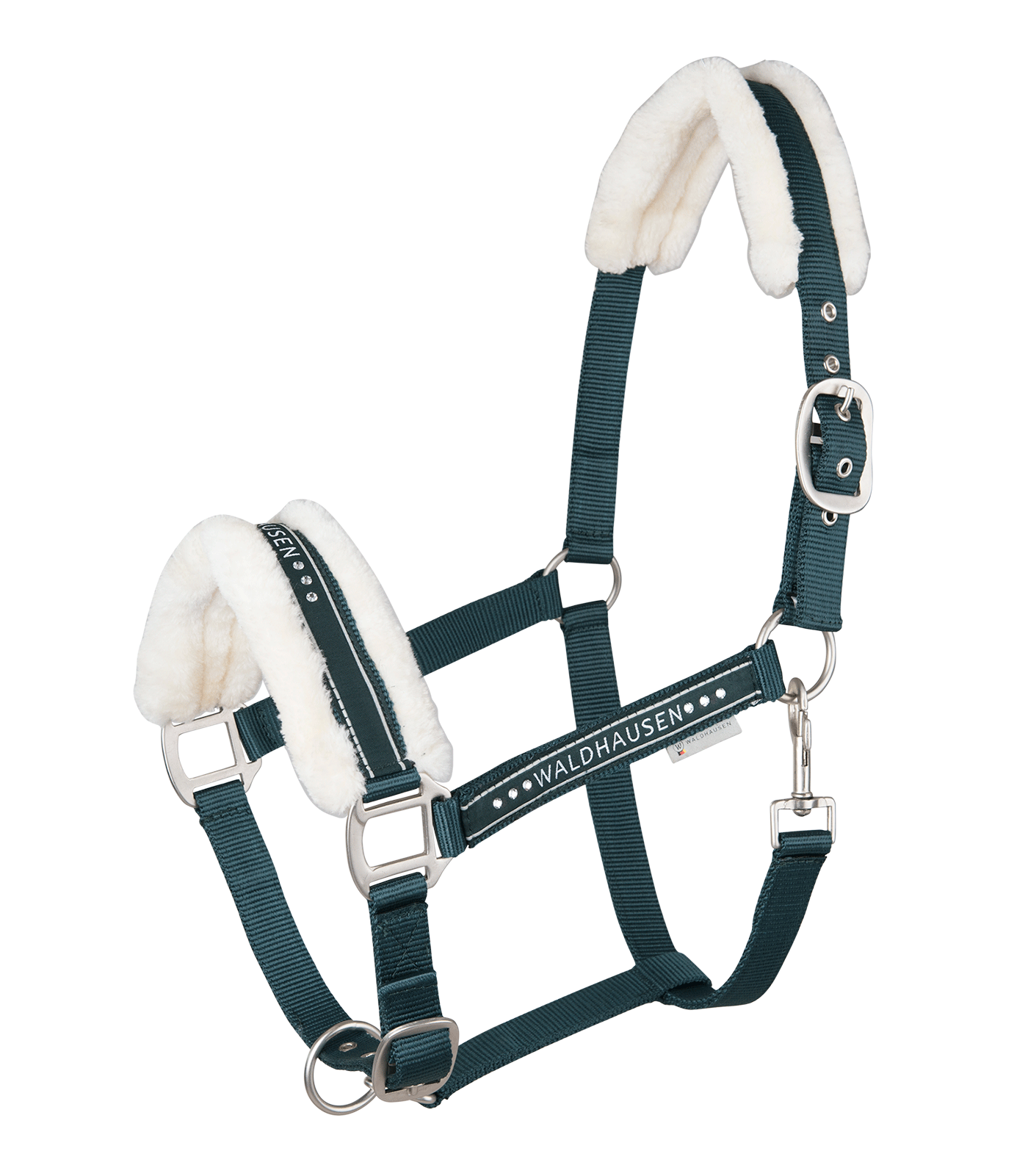 Waldhausen Halfter Elegant – tannengrün